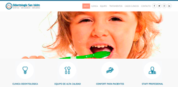 Sitio web para Odontología