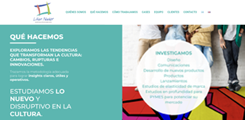 Sitio Web para conultora boutique de Lilian Nader
